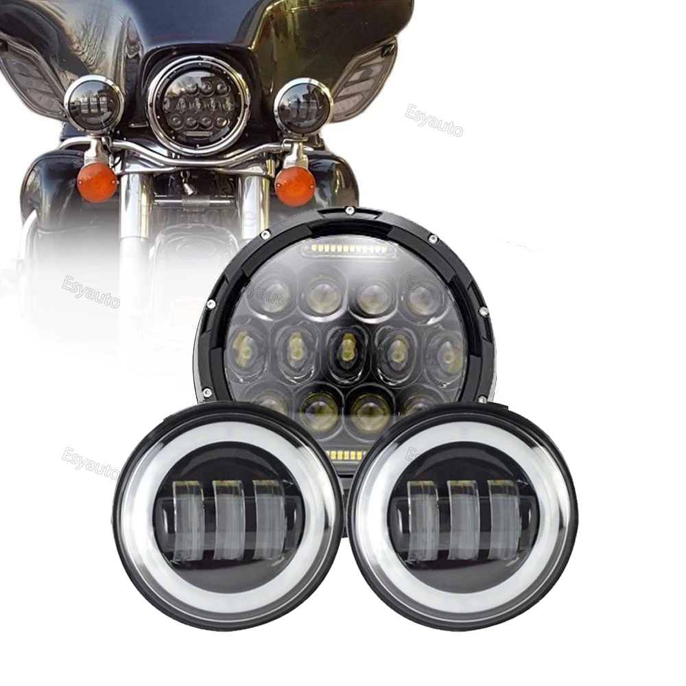 Светодиодные 7-дюймовые фары 75 Вт, 4,5 дюйма, 30 Вт, белые вспомогательные светодиодные противотуманные фары с ангельскими глазами
Светодиодные 7-дюймовые фары 75 Вт, 4,5 дюйма, 30 Вт, белые вспомогательные светодиодные противотуманные фары с ангельскими глазами