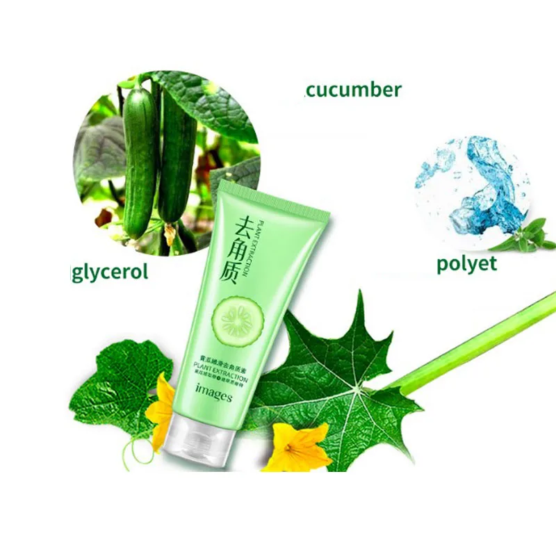 Images Cucumber Smooth Exfoliating Face Care Cleanser Face Cleaning Moisturizing Skin Care exfoliating pore 120g
Images Cucumber Smooth Exfoliating Face Care Cleanser Face Cleaning Moisturizing Skin Care exfoliating pore 120g