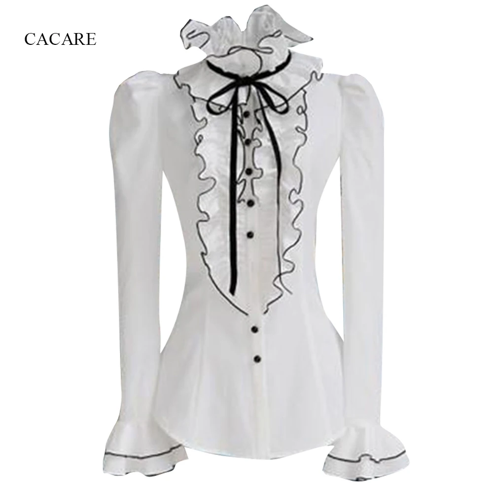 Vintage Retro Womens Tops and Blouses CHEAPEST Women Summer Autumn Blouse F0013 White Flare Sleeve Ruffled Neck Bust
Vintage Retro Womens Tops and Blouses CHEAPEST Women Summer Autumn Blouse F0013 White Flare Sleeve Ruffled Neck Bust