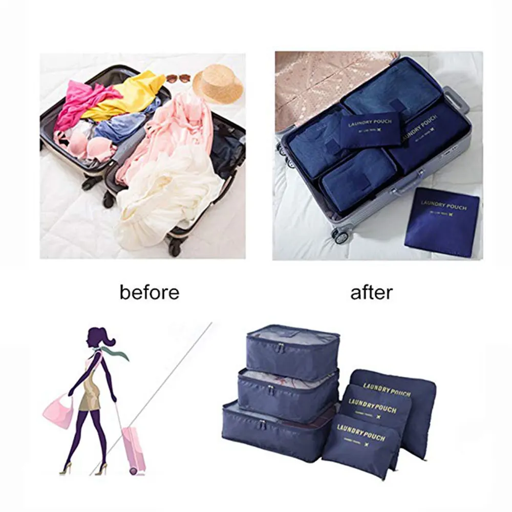 6pcs Storage Bags for Quilt Folding Clothes Storage Organizer for Clothing Travel Storage Bag Luggage Organizer
6pcs Storage Bags for Quilt Folding Clothes Storage Organizer for Clothing Travel Storage Bag Luggage Organizer