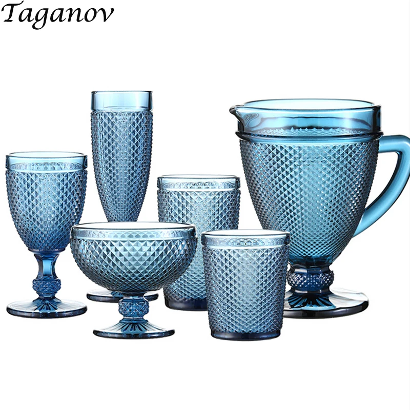 Wine Glass Glasses Ice Cream Cup Salad Bowl Lead-free Glass Pink Blue Water Champagne Glass Cup for Drinking Red 50JB025
Wine Glass Glasses Ice Cream Cup Salad Bowl Lead-free Glass Pink Blue Water Champagne Glass Cup for Drinking Red 50JB025