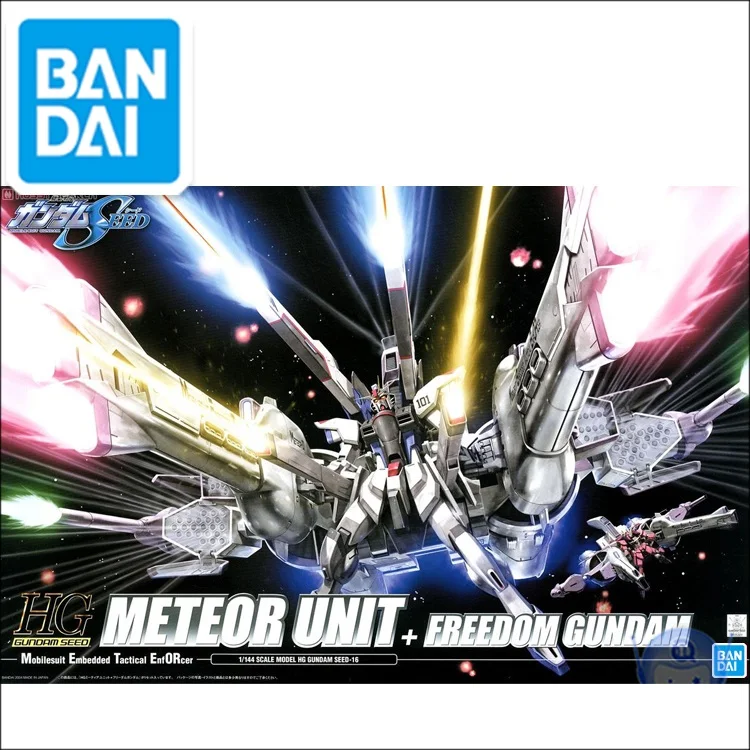 Original Gundam Model HG 1/144 Freedom GUNDAM METEOR UNIT Mobile Suit SEED Hand Building Model Japaness Robot
Original Gundam Model HG 1/144 Freedom GUNDAM METEOR UNIT Mobile Suit SEED Hand Building Model Japaness Robot