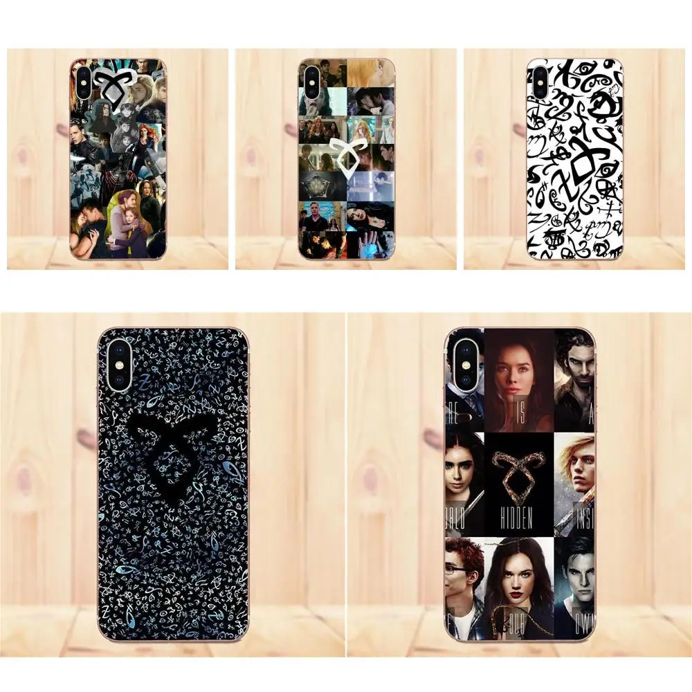 Фото Американский ТВ Shadowhunter Runes для Xiaomi Redmi 5 4A 3 3S Pro Mi4 Mi4i Mi5 Mi5S Mi Max Mix 2 Note 4 Plus мягкий