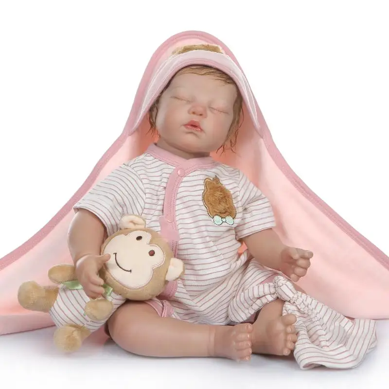 Super Realistic bebes reborn doll 50cm soft newborn Bebe alive iCradle Boutique silicone reborn baby doll for children gift
Super Realistic bebes reborn doll 50cm soft newborn Bebe alive iCradle Boutique silicone reborn baby doll for children gift