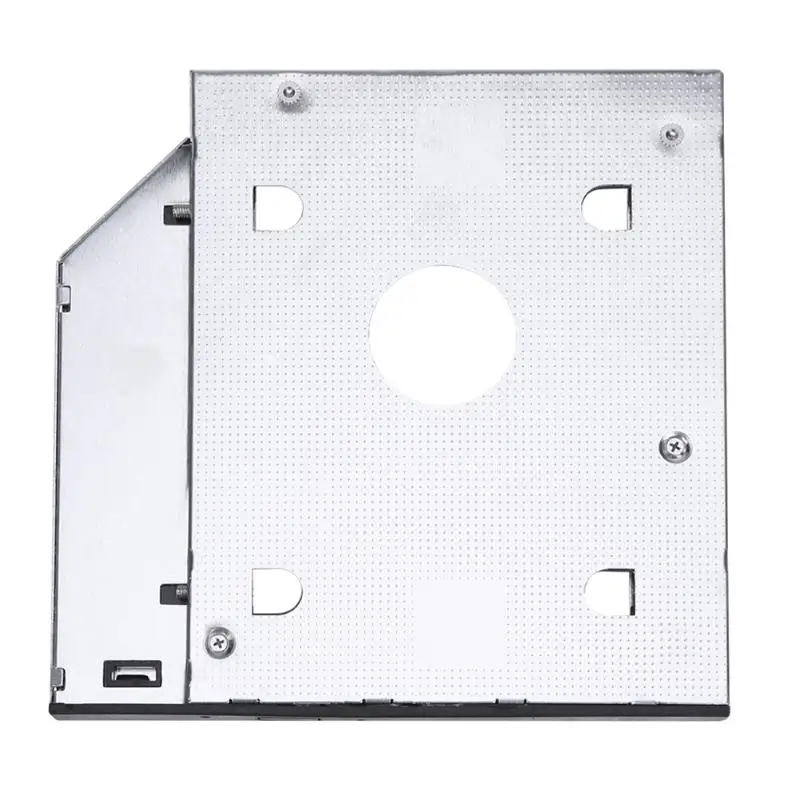 SATA to SATA 2nd HDD Caddy SSD Case Hard Disk Drive Enclosure CD-ROM Disk Drive Bay Holder Aluminum
SATA to SATA 2nd HDD Caddy SSD Case Hard Disk Drive Enclosure CD-ROM Disk Drive Bay Holder Aluminum