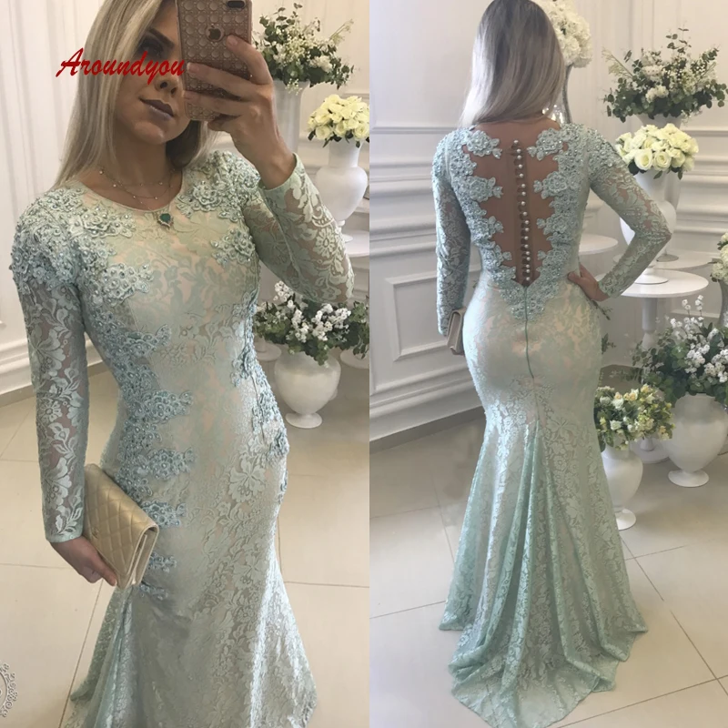 Sexy Long Sleeve Lace Mermaid Evening Dresses Party Sexy Plus Size Women Gril Ladies Prom Formal Dresses Evening Gown
Sexy Long Sleeve Lace Mermaid Evening Dresses Party Sexy Plus Size Women Gril Ladies Prom Formal Dresses Evening Gown
