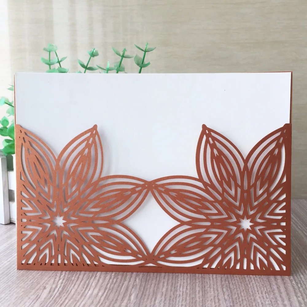 30Pcs/Lot Delicate Carved Flower Pattern Invitation Card Event&Party Supplies Wedding Invitation Card
30Pcs/Lot Delicate Carved Flower Pattern Invitation Card Event&Party Supplies Wedding Invitation Card