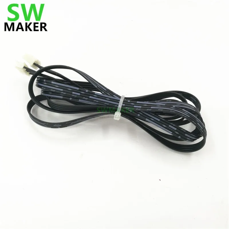 2pcs stepper motor line/cable for Wanhao Duplicator 5S D5S, mini 3DS printer spare parts 130mm stepper motor cable line
2pcs stepper motor line/cable for Wanhao Duplicator 5S D5S, mini 3DS printer spare parts 130mm stepper motor cable line