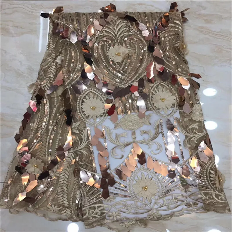 3D Flower Sequins Lace Fabric High Quality Latest African Lace Fabric Wedding Tulle Lace Fabric French Nigerican With Beads
3D Flower Sequins Lace Fabric High Quality Latest African Lace Fabric Wedding Tulle Lace Fabric French Nigerican With Beads