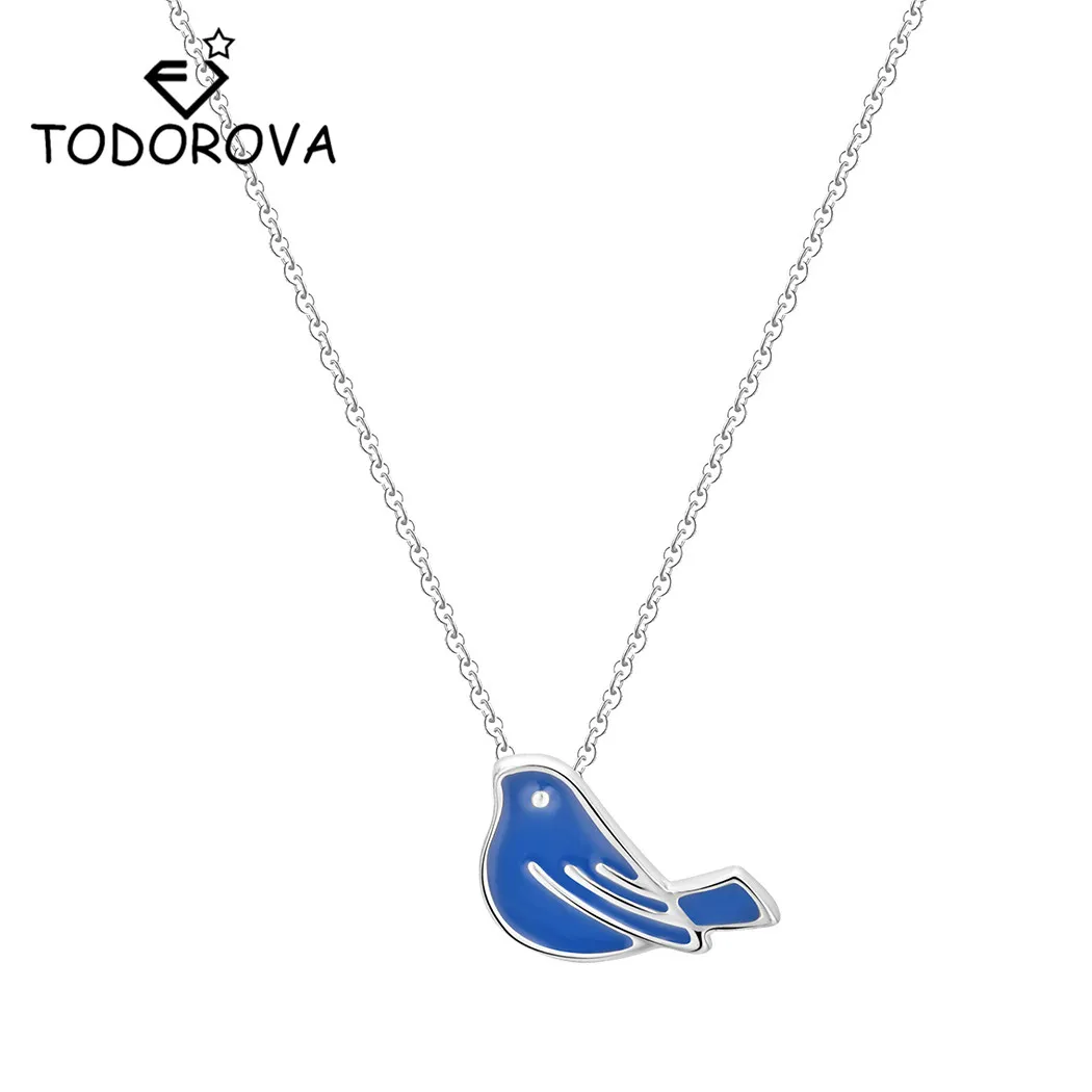 Todorova 10pcs Enamel Blue Bird Pendant Necklace Women Animal Statement Necklace Jewelry Gifts Women's Clothing & Accessories
Todorova 10pcs Enamel Blue Bird Pendant Necklace Women Animal Statement Necklace Jewelry Gifts Women's Clothing & Accessories