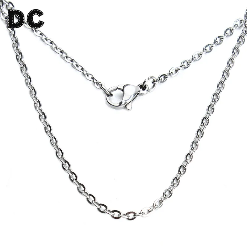 DC 10pcs/lot 50cm Silver Tone Stainless Steel Bulk Jewelry Chain with Lobster Clasp O Shaped Necklace Chains for Jewelry Making
DC 10pcs/lot 50cm Silver Tone Stainless Steel Bulk Jewelry Chain with Lobster Clasp O Shaped Necklace Chains for Jewelry Making