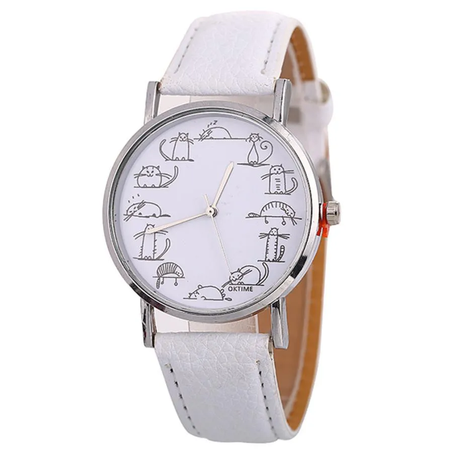 Timezone#301 Beautiful Fashion Creative Cartoon Watch Ladies Cute Cat Watch For Gift Dress Women Watch Clock
Timezone#301 Beautiful Fashion Creative Cartoon Watch Ladies Cute Cat Watch For Gift Dress Women Watch Clock