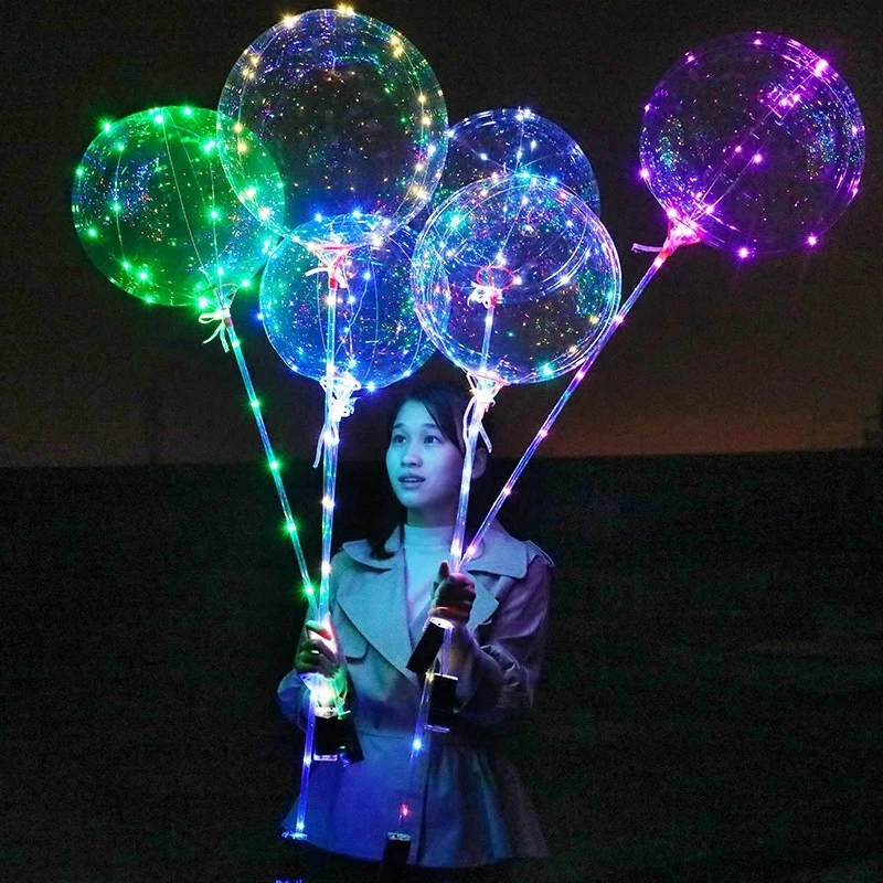 wholesale 100PCS No Wrinkle Clear Bobo Balloon With 3M LED Strip Wire Luminous Led Balloons wedding Party Decoration Supplies
wholesale 100PCS No Wrinkle Clear Bobo Balloon With 3M LED Strip Wire Luminous Led Balloons wedding Party Decoration Supplies