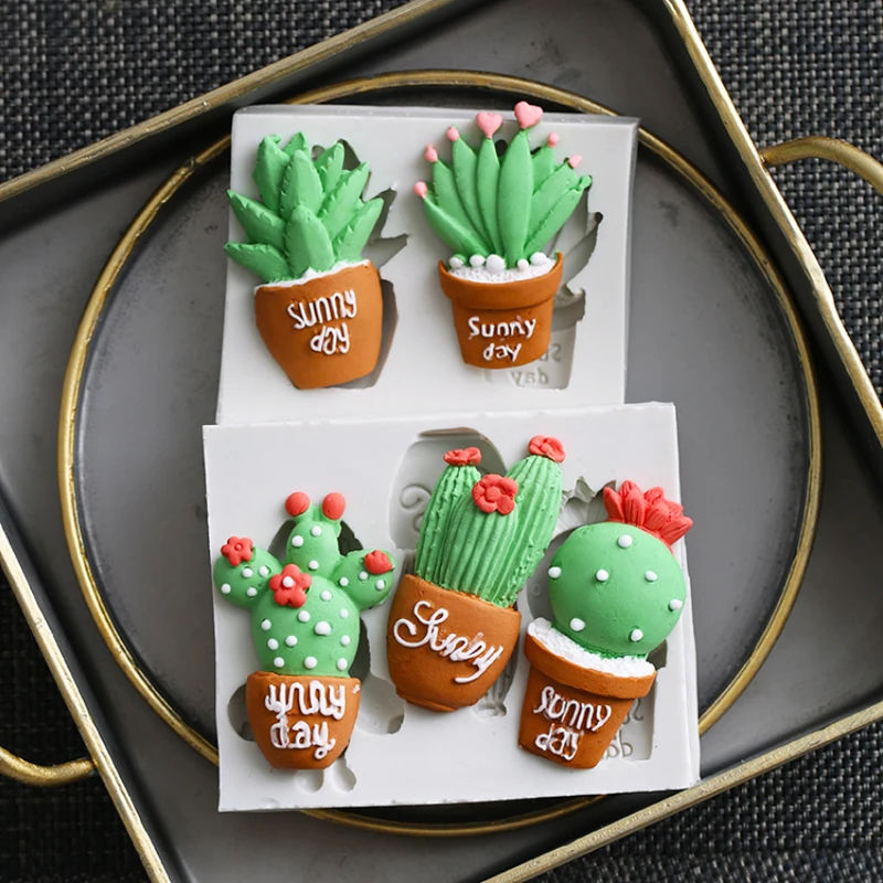 Cute Succulents & Cactus Silicone Mold Fondant Mould Cake Decorating Tool Chocolate, Gumpaste Mold, Sugarcraft ,Kitchen Gadgets
Cute Succulents & Cactus Silicone Mold Fondant Mould Cake Decorating Tool Chocolate, Gumpaste Mold, Sugarcraft ,Kitchen Gadgets