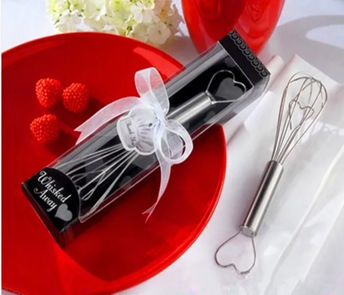 100pcs/lot Stainless Steel Heart Shape Hand Whisk Egg Beater Party supplies wedding gifts
100pcs/lot Stainless Steel Heart Shape Hand Whisk Egg Beater Party supplies wedding gifts