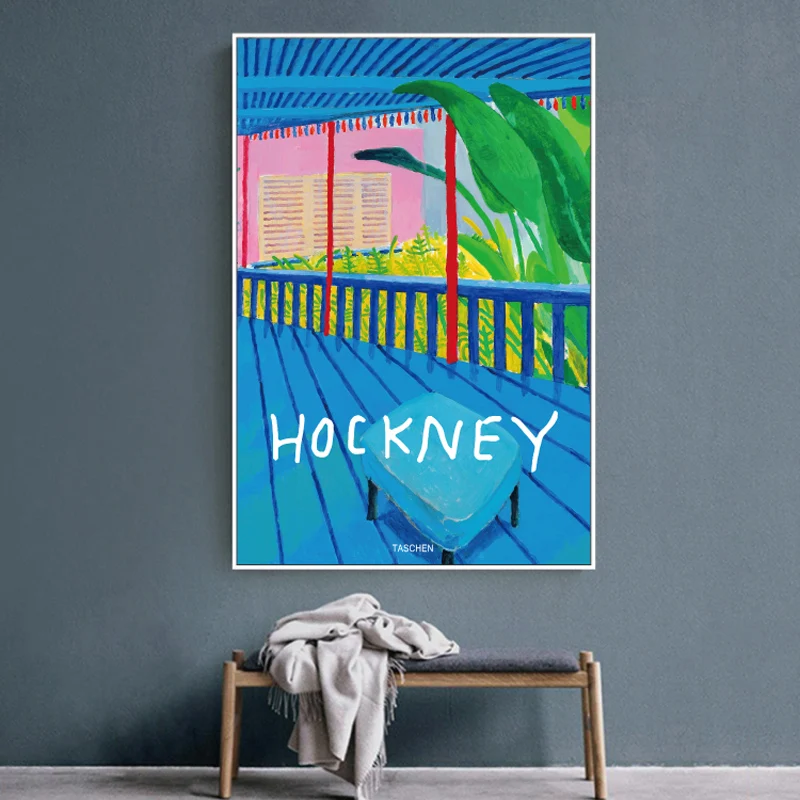 David Hockney Taschen Modern Oil Painting bstract Colorful Canvas Art Paintings Posters Wall Art Prints Living room decor pop
David Hockney Taschen Modern Oil Painting bstract Colorful Canvas Art Paintings Posters Wall Art Prints Living room decor pop