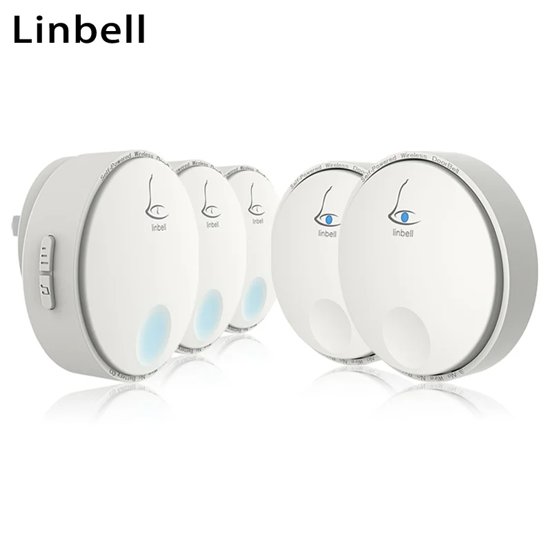 Linptech G2 кинетические беспроводные дверные звонки для дома без батареи дверное
