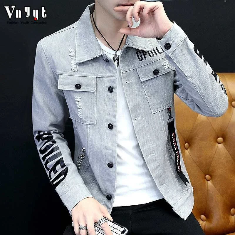 Jackets 2019 Winter Vintage Cotton Slim Long Sleeve Coat Denim Fabric Black Jacket Man
Jackets 2019 Winter Vintage Cotton Slim Long Sleeve Coat Denim Fabric Black Jacket Man