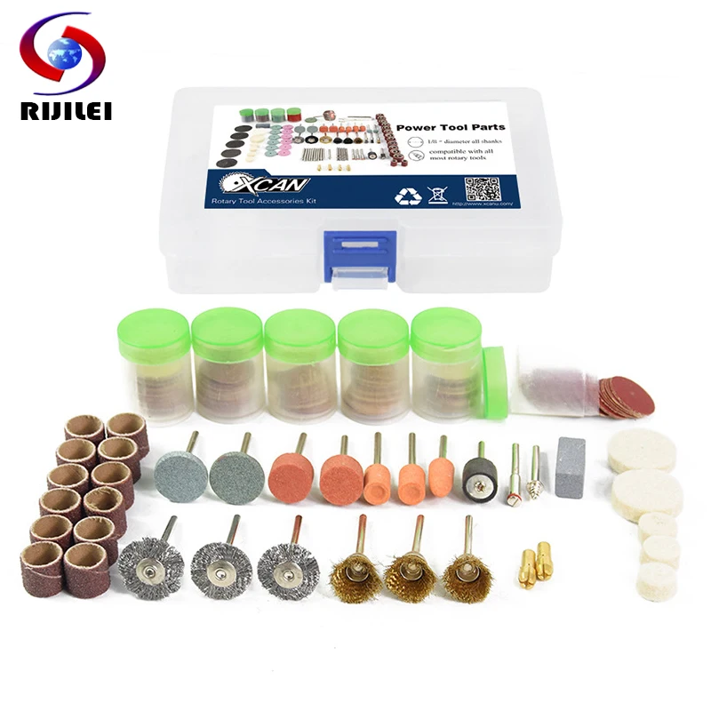 RIJILEI 217PCS Rotary Tool Bit Set Electric Dremel Rotary Tool Accessories For Grinding Polishing Cutting, Grinder Head
RIJILEI 217PCS Rotary Tool Bit Set Electric Dremel Rotary Tool Accessories For Grinding Polishing Cutting, Grinder Head