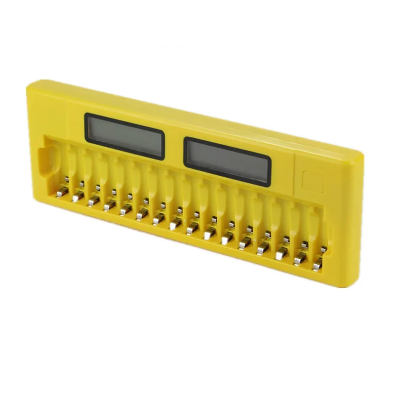 16-slot LCD Smart AA Battery No. 5 Battery No. 7 Battery Ni-MH NI-CD Battery Charger
16-slot LCD Smart AA Battery No. 5 Battery No. 7 Battery Ni-MH NI-CD Battery Charger
