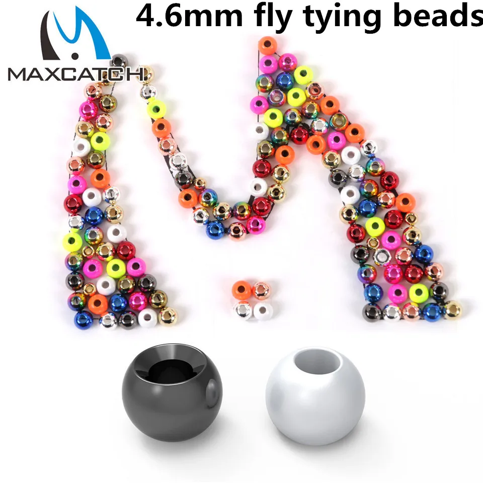 Maximumcatch Fly Tying Beads 25 Pieces 4.6 MM Tungsten Fly Nymph Ball Beads Fly Tying Material
Maximumcatch Fly Tying Beads 25 Pieces 4.6 MM Tungsten Fly Nymph Ball Beads Fly Tying Material