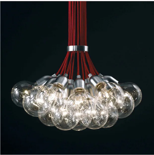 modern red line glass bubble ball LED Pendant Light restaurant dinging room bar living room hanging Light droplight 110-240V
modern red line glass bubble ball LED Pendant Light restaurant dinging room bar living room hanging Light droplight 110-240V