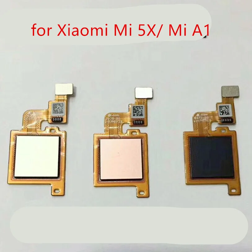 Сканер отпечатков пальцев для Xiaomi Mi A1 5X сенсорная кнопка ID дома Return в сборе гибкий