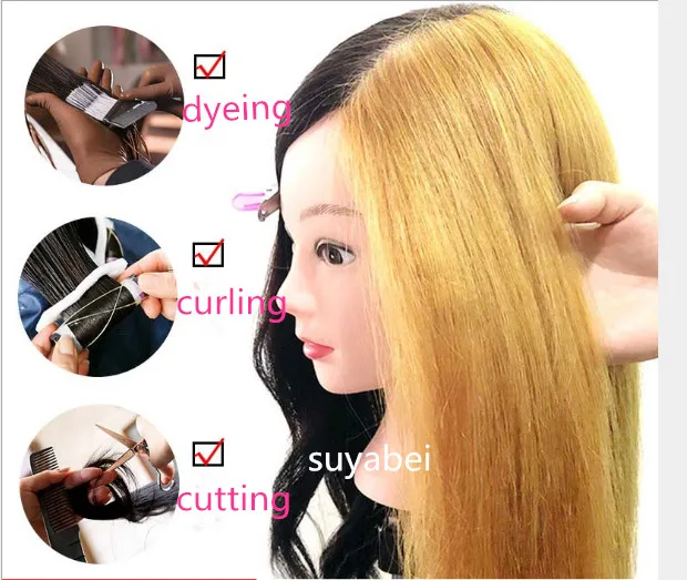 25CM hair length 100% Natural Human Hair Training Mannequin Head displaying Professional Hairdressing Practice Head For Barber
25CM hair length 100% Natural Human Hair Training Mannequin Head displaying Professional Hairdressing Practice Head For Barber