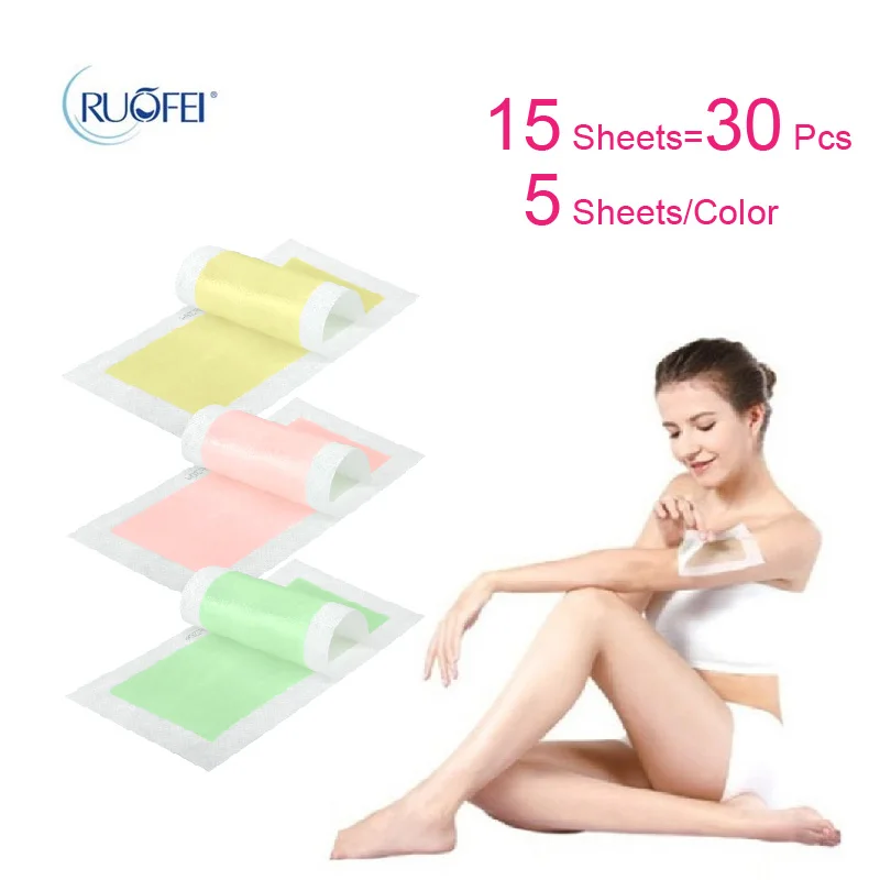 15sheets=30pcs Hair Removal Double Side Depilatory Epilator Wax Strip Paper Pad Patch Waxing For Face/Legs Body/Bikini/Underarm
15sheets=30pcs Hair Removal Double Side Depilatory Epilator Wax Strip Paper Pad Patch Waxing For Face/Legs Body/Bikini/Underarm