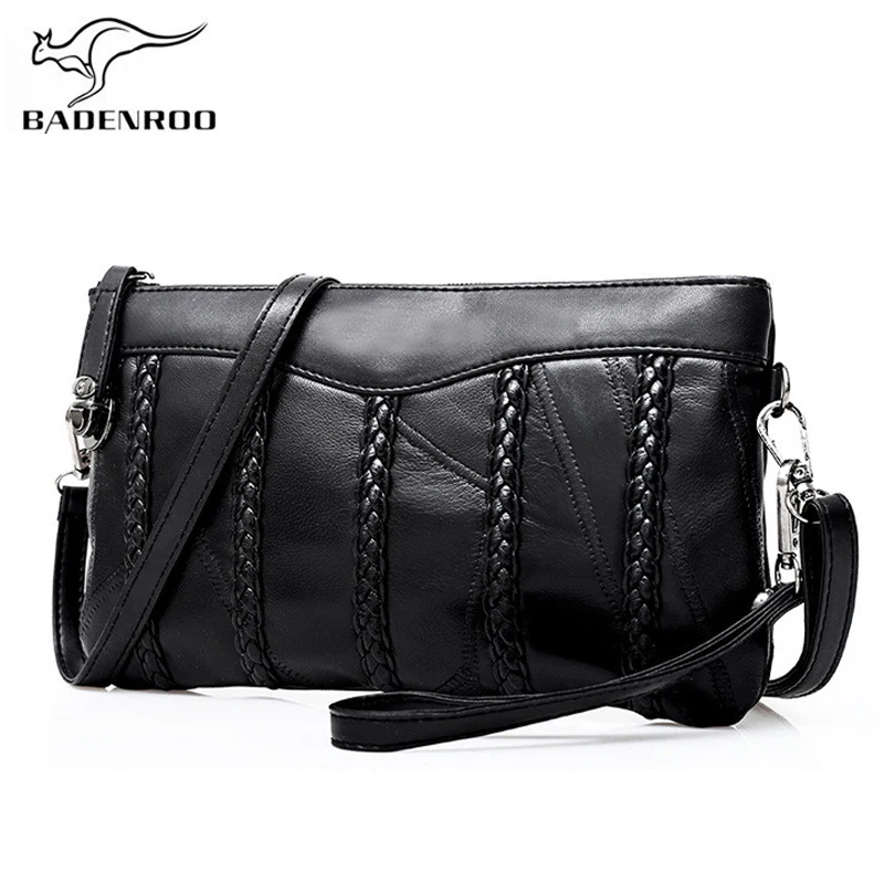 Badenroo Brand Female Clutch Genuine Leather Women Crossbody Bags Knitting Shoulder Messenger Bags Embrayage Sac Bolsas Feminina
Badenroo Brand Female Clutch Genuine Leather Women Crossbody Bags Knitting Shoulder Messenger Bags Embrayage Sac Bolsas Feminina