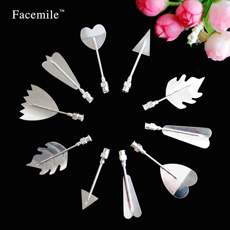 Facemile 10 шт. 3D желейные художественные инструменты Gurbias торт Jello желатиновые