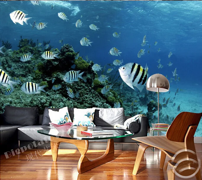 Fishes Sea Pattern Wall Mural Wallpaper for Living Room Background 3d Photo Mural 3d Wall Cartoon Mural Wall paper Papel Mural
Fishes Sea Pattern Wall Mural Wallpaper for Living Room Background 3d Photo Mural 3d Wall Cartoon Mural Wall paper Papel Mural
