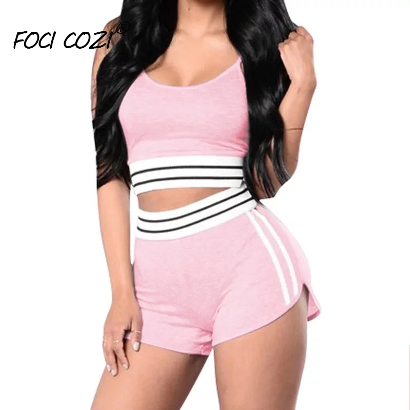 NEW STORE Stripe Patchwork Two Pieces Shorts Set Top and Pant Tracksuit Women Cotton Pink Sweat Suits Sportswear Femme Summer
NEW STORE Stripe Patchwork Two Pieces Shorts Set Top and Pant Tracksuit Women Cotton Pink Sweat Suits Sportswear Femme Summer