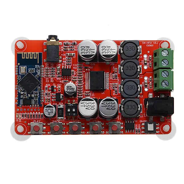 TDA7492P 50 Вт + беспроводной Bluetooth 4 0 аудио приемник Цифровой усилитель платы |