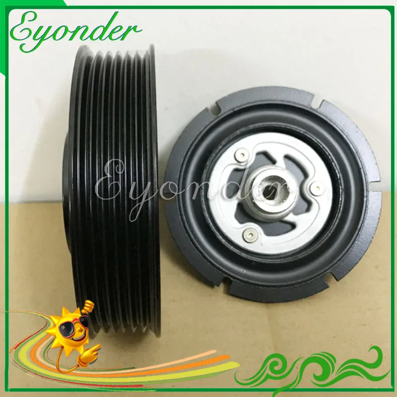 New AC A/C Air Conditioning Compressor Electromagnetic Magnetic Clutch Pulley PV6 6PK for BMW X3 F25 MINI Cooper F55 COOPER
New AC A/C Air Conditioning Compressor Electromagnetic Magnetic Clutch Pulley PV6 6PK for BMW X3 F25 MINI Cooper F55 COOPER