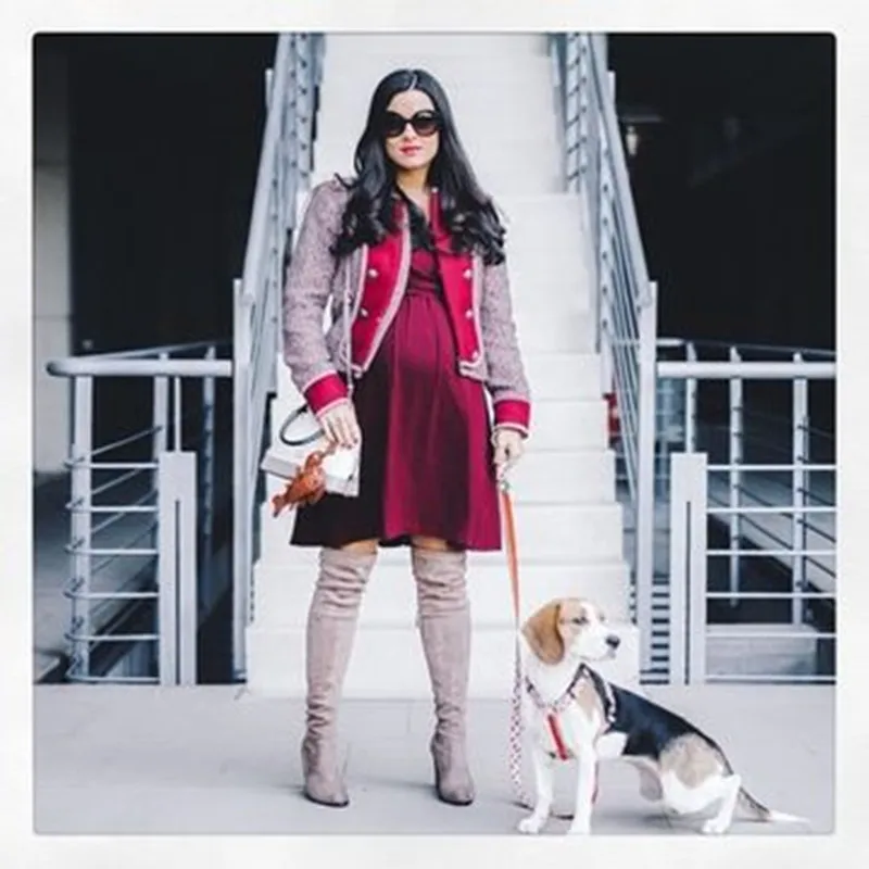 Fashion Deep V-Neck Maternity Breast feeding Dress Nursing Long Sleeve Dresses Clothes For Pregnant Women Pregnancy Mama Dress
Fashion Deep V-Neck Maternity Breast feeding Dress Nursing Long Sleeve Dresses Clothes For Pregnant Women Pregnancy Mama Dress