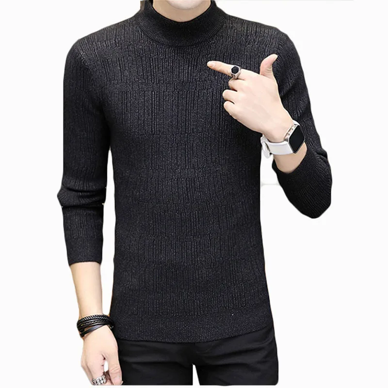 2017 new autumn winter men's sweater fashion Semi-high collar Bottoming suit solid slim warm men's sweater pullover ZL849
2017 new autumn winter men's sweater fashion Semi-high collar Bottoming suit solid slim warm men's sweater pullover ZL849