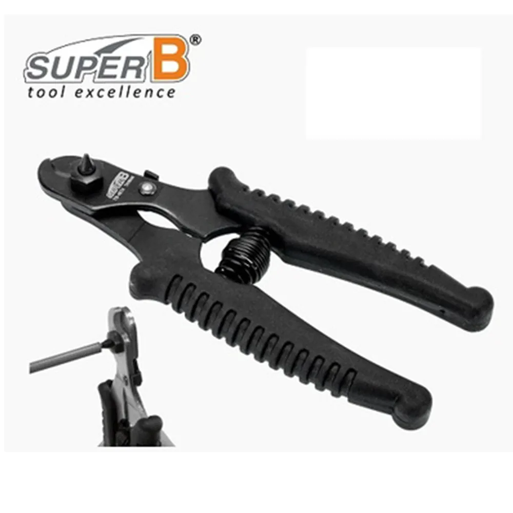 Super B TB-4574 Profeesional Bicycle Cable Cutting Pliers Cutter Tool Bike Inner & Outer Cables bicycle repair tools | Спорт и