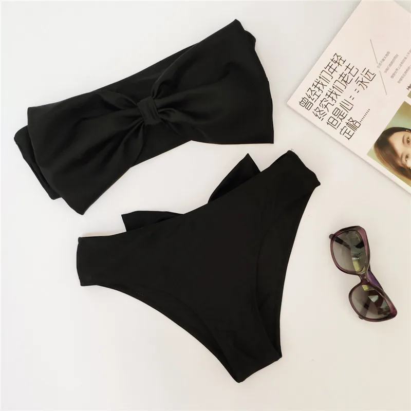 2019 New Sexy Women Swimsuits Sport Bowknot Pure color Bikini Swimwear Brazilian Bikini Set Bathing Suits Swim Wear S-XL
2019 New Sexy Women Swimsuits Sport Bowknot Pure color Bikini Swimwear Brazilian Bikini Set Bathing Suits Swim Wear S-XL