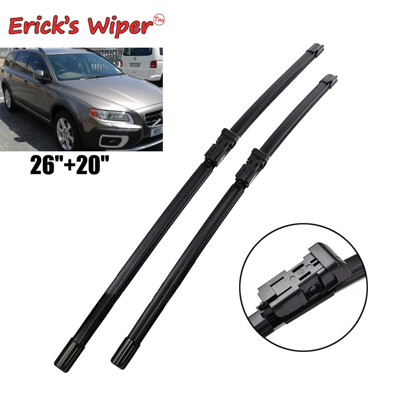 Erick's Wiper LHD Front Wiper Blades For Volvo XC70 2008 - 2016 Windshield Windscreen Front Window 26''+20''
Erick's Wiper LHD Front Wiper Blades For Volvo XC70 2008 - 2016 Windshield Windscreen Front Window 26''+20''