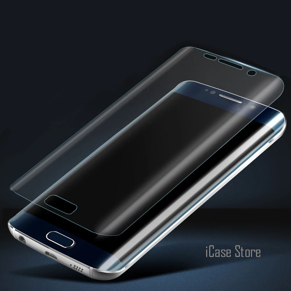 S6 S7 Edge S8 Plus полное покрытие изогнутый протектор экрана для samsung Galaxy Мягкий чехол