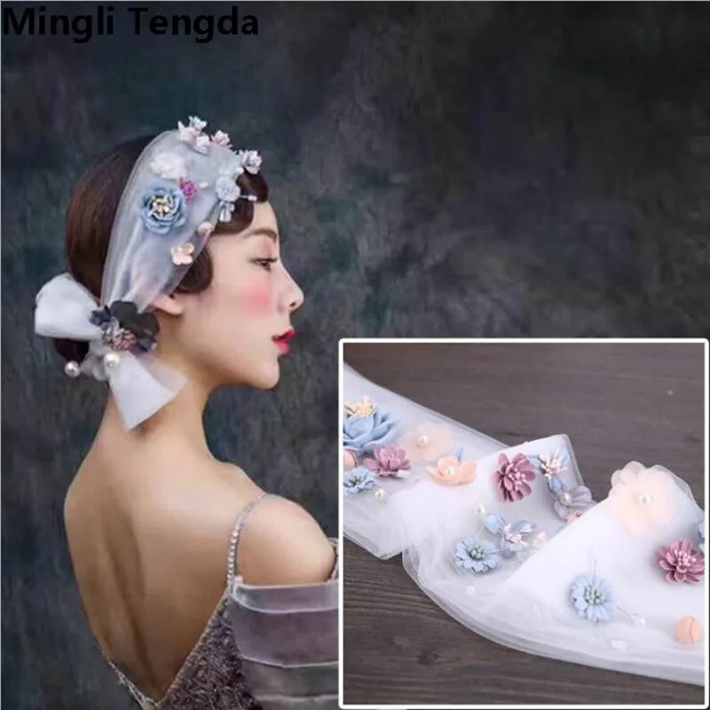 Korean Flower Wedding Veil Bridal Flowers Wedding Accessories Flower Color Headdress Wreath 150 CM Long Anadem Mingli Tengda
Korean Flower Wedding Veil Bridal Flowers Wedding Accessories Flower Color Headdress Wreath 150 CM Long Anadem Mingli Tengda