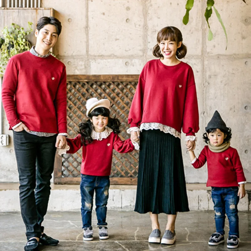 Mother and Daughter Clothes Baby Boys and Girls T Shirt 2019 Korean New Children's Long Sleeve Sweaters Baby Tees Family Looking
Mother and Daughter Clothes Baby Boys and Girls T Shirt 2019 Korean New Children's Long Sleeve Sweaters Baby Tees Family Looking