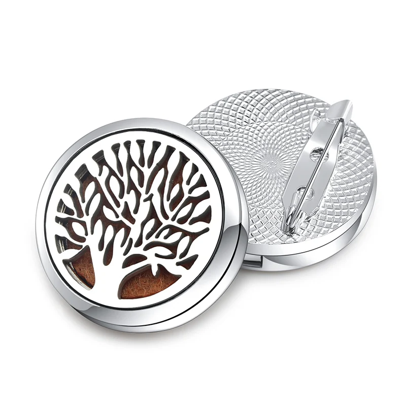 2019 Exquisite Brooch Aroma Diffuser Life Tree Stainless Steel Pendant Essential Oil Aromatherapy Perfume Lockets Brooch Jewelry
2019 Exquisite Brooch Aroma Diffuser Life Tree Stainless Steel Pendant Essential Oil Aromatherapy Perfume Lockets Brooch Jewelry