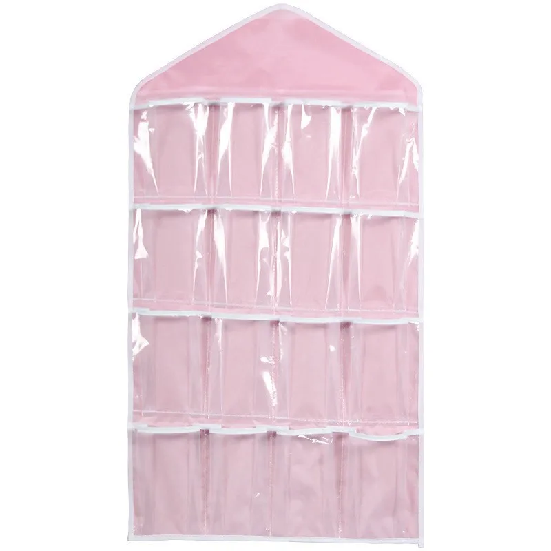 16pockets Clear Hanging Bag Socks Bra Underwear Rack Hanger Storage Organizer Bolsa De Almacenamiento
16pockets Clear Hanging Bag Socks Bra Underwear Rack Hanger Storage Organizer Bolsa De Almacenamiento