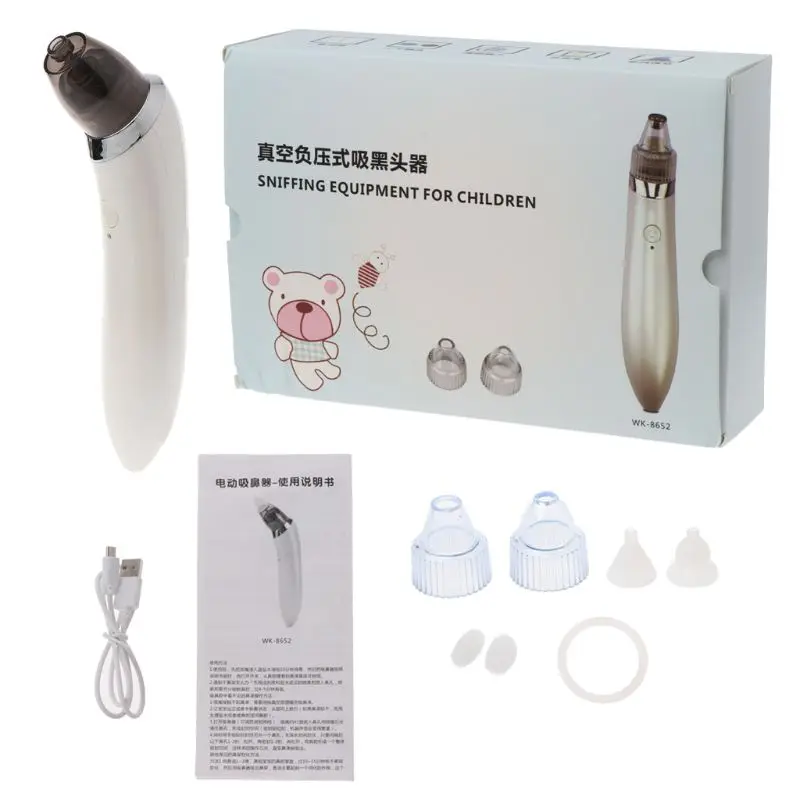 2 in 1 Blackhead Remover Skin Care Baby Nasal Aspirator Electric Safe Hygienic Nose Cleaner Oral Snot Sucker For Infant Newborns
2 in 1 Blackhead Remover Skin Care Baby Nasal Aspirator Electric Safe Hygienic Nose Cleaner Oral Snot Sucker For Infant Newborns