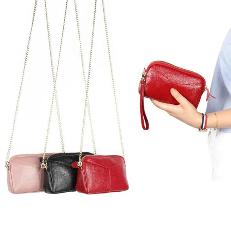 Genuine Leather Women Clutch Bag Ladies Chain Shoulder Bag Crossbody Bags For Women Small Phone Bags Girl Evening Party Handbags
Genuine Leather Women Clutch Bag Ladies Chain Shoulder Bag Crossbody Bags For Women Small Phone Bags Girl Evening Party Handbags