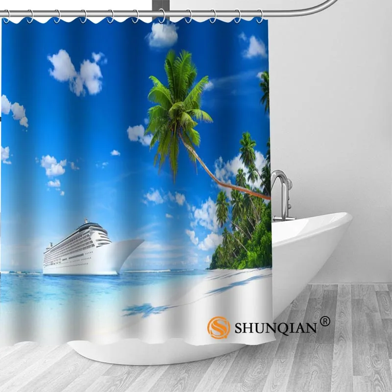 New Beach Summer Palms Ocean Shower Curtain Bathroom Decorations For Home Waterproof Fabric Curtain Shower Bath Curtain A18.1.3
New Beach Summer Palms Ocean Shower Curtain Bathroom Decorations For Home Waterproof Fabric Curtain Shower Bath Curtain A18.1.3