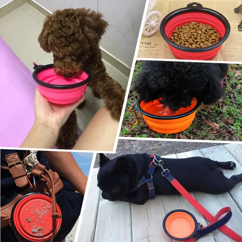Outdoor Travel Pet Food Bowl Collapsible Silicone Dog Bowl Portable Dog Food Container Water Drinking Bowl For Dog
Outdoor Travel Pet Food Bowl Collapsible Silicone Dog Bowl Portable Dog Food Container Water Drinking Bowl For Dog