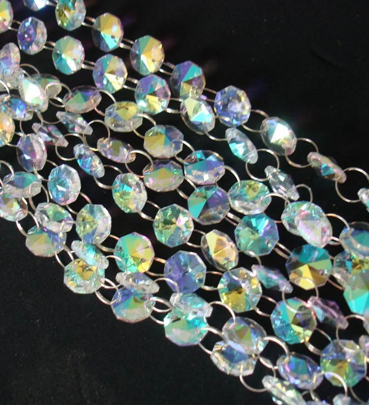 5M AB color Crystal Beads Hanging Strand Wedding Manzanita Centerpiece Tree, octagon beads per strand for Birthday Parts Decor
5M AB color Crystal Beads Hanging Strand Wedding Manzanita Centerpiece Tree, octagon beads per strand for Birthday Parts Decor